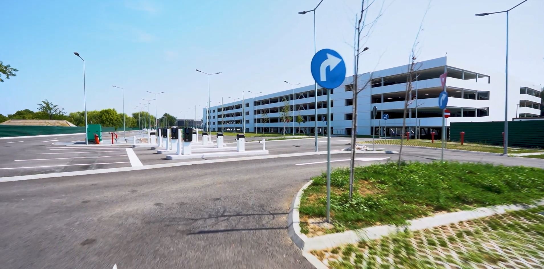 Unique airport parking project with Olimpia Parking in Romania